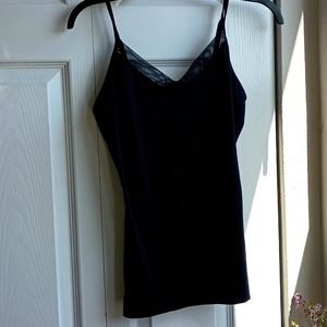 Vassarette Black Camisole